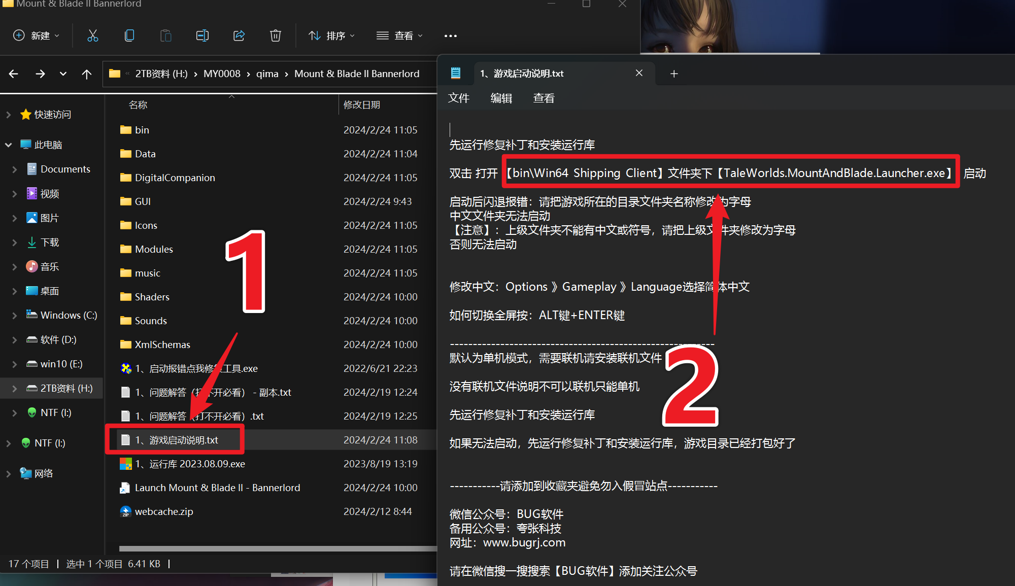图片[8] • 游戏闪退、安装报错、启动报错、无法启动等一系列问题解决办法！ • BUG软件
